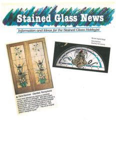 Inside Page Of Stained Glass News